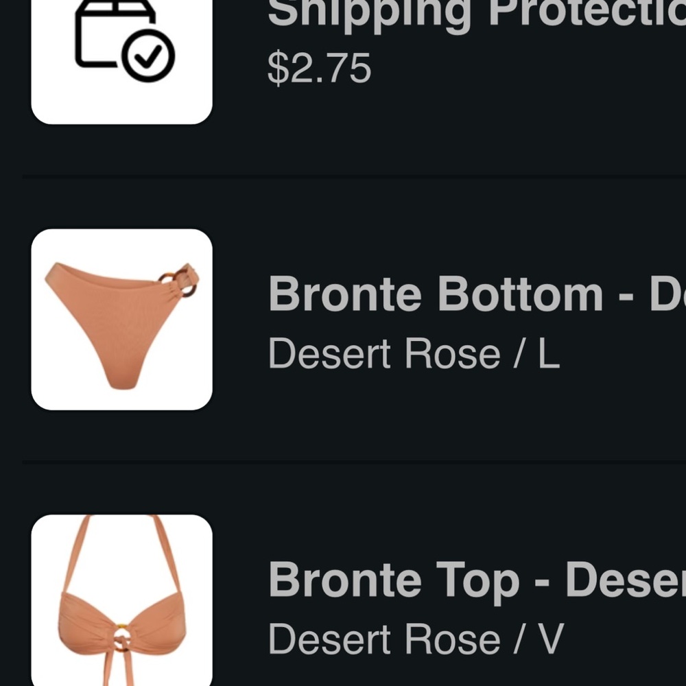 Monday Swimwear Bronte Bikini Set in Desert Rose